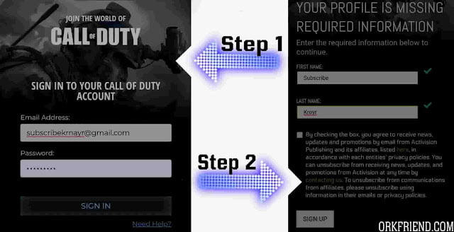 how to change cod mobile email, call of duty account mail address change