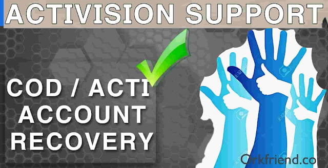 activison support for cod account recovery, what activision support will support us if we linked the with facebook