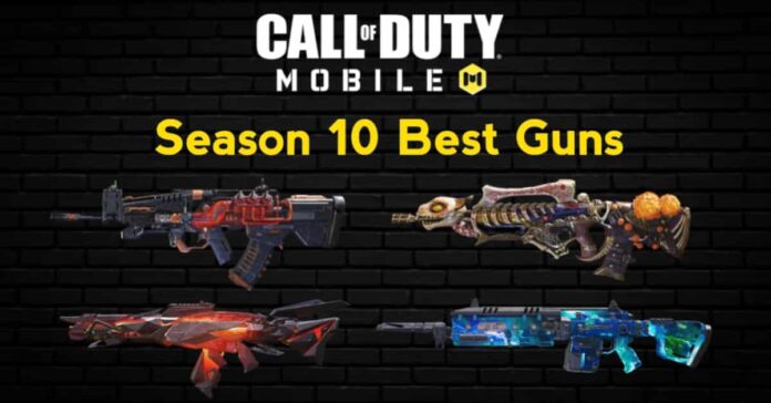 Call Of Duty Mobile Season 10 Best Guns
