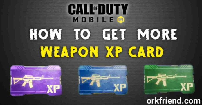 How To Get More Weapon XP Card in CODm