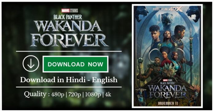Black Panther Wakanda Forever Download in Hindi
