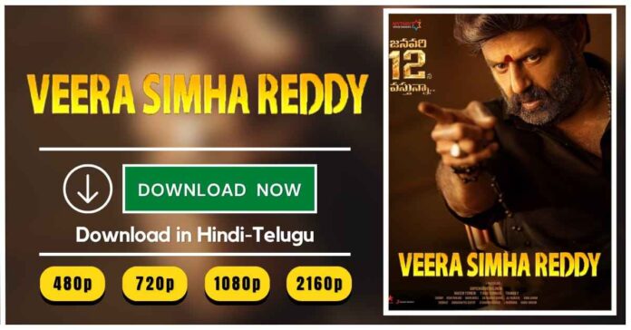 Veera Simha Reddy Movie Download in Hindi